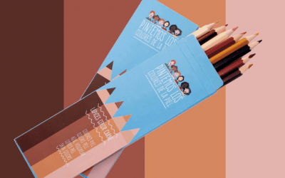 Pinturas «color carne» con distintos tonos de piel para fomentar la tolerancia en las aulas